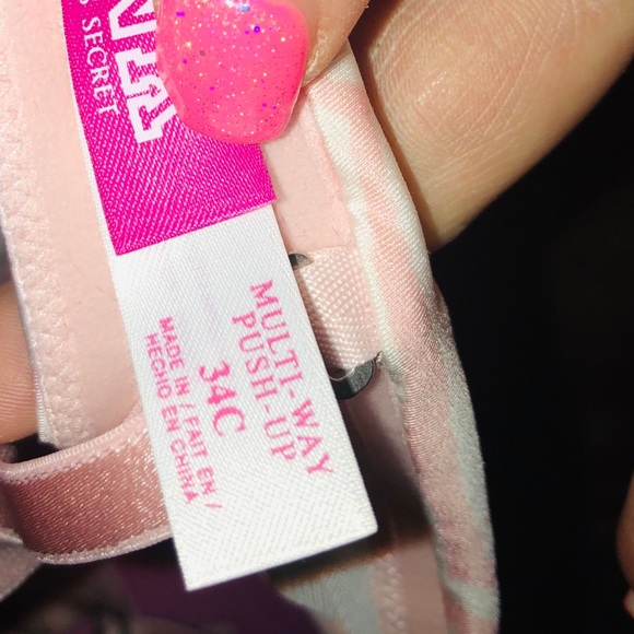 VS Pink zebra multi way push up Bra - Picture 3 of 3